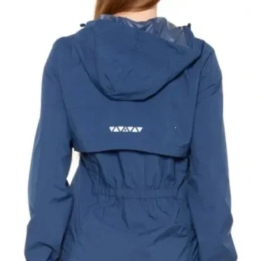 Gerry Womens Packable Hooded Rain Jacket - Picture 2 of 2